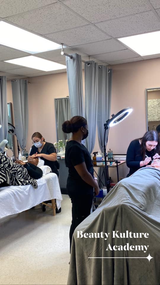 Beauty Kulture Academy Training Session